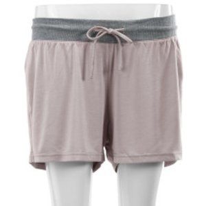 NWT Demdaco Comfort Apparel Bamboo Sleep Lounge Shorts Blush